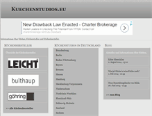 Tablet Screenshot of kuechenstudios.eu
